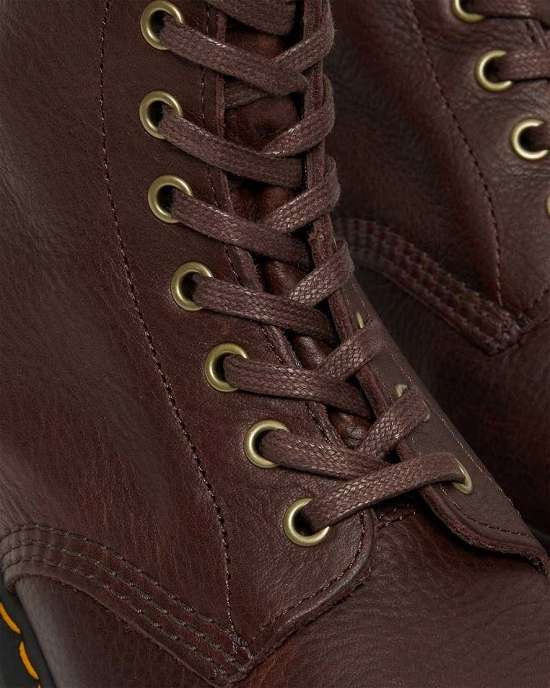 Botines Dr. Martens 1460 Pascal Mujer Vino MX-62104
